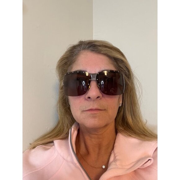 Gucci GG 1819/S BLKP0 71 10 115 Signature Shield Designer Unisex Sunglasses Y2K main image 8